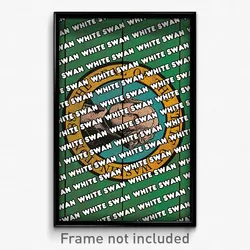 White Swan Washington Poster (WA City Souvenir 11x17 Town Print)