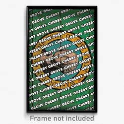 Cherry Grove Washington Poster (WA City Souvenir 11x17 Town Print)