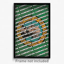 Harrington Washington Poster (WA City Souvenir 11x17 Town Print)