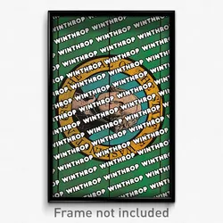 Winthrop Washington Poster (WA City Souvenir 11x17 Town Print)