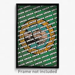 Union Washington Poster (WA City Souvenir 11x17 Town Print)
