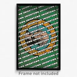 Uniontown Washington Poster (WA City Souvenir 11x17 Town Print)