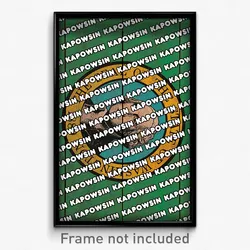 Kapowsin Washington Poster (WA City Souvenir 11x17 Town Print)