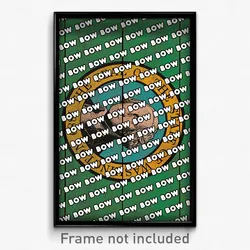 Bow Washington Poster (WA City Souvenir 11x17 Town Print)