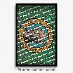 Outlook Washington Poster (WA City Souvenir 11x17 Town Print)
