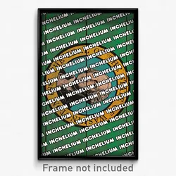Inchelium Washington Poster (WA City Souvenir 11x17 Town Print)