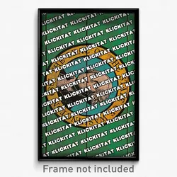 Klickitat Washington Poster (WA City Souvenir 11x17 Town Print)