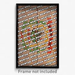 Weirton West Virginia Poster (WV City Souvenir 11x17 Town Print)