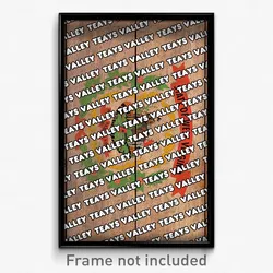 Teays Valley West Virginia Poster (WV City Souvenir 11x17 Town Print)