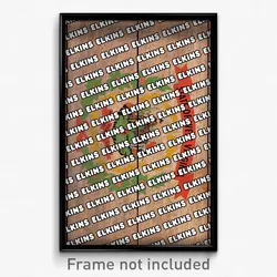 Elkins West Virginia Poster (WV City Souvenir 11x17 Town Print)