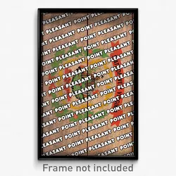 Point Pleasant West Virginia Poster (WV City Souvenir 11x17 Town Print)