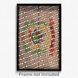 Williamson West Virginia Poster (WV City Souvenir 11x17 Town Print)