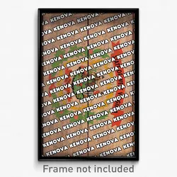 Kenova West Virginia Poster (WV City Souvenir 11x17 Town Print)