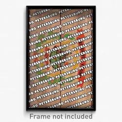 Petersburg West Virginia Poster (WV City Souvenir 11x17 Town Print)