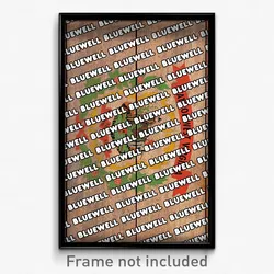 Bluewell West Virginia Poster (WV City Souvenir 11x17 Town Print)