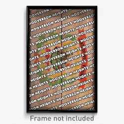 Hooverson Heights West Virginia Poster (WV City Souvenir 11x17 Town Print)