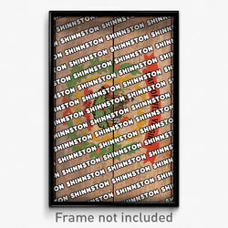 Shinnston West Virginia Poster (WV City Souvenir 11x17 Town Print)