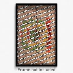 Falling Waters West Virginia Poster (WV City Souvenir 11x17 Town Print)