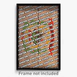 Chester West Virginia Poster (WV City Souvenir 11x17 Town Print)
