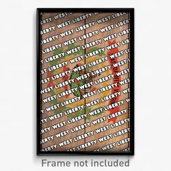 West Liberty West Virginia Poster (WV City Souvenir 11x17 Town Print)