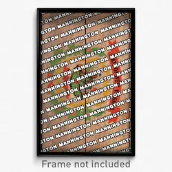 Mannington West Virginia Poster (WV City Souvenir 11x17 Town Print)