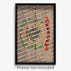 Bradley West Virginia Poster (WV City Souvenir 11x17 Town Print)