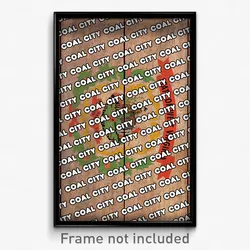 Coal City West Virginia Poster (WV City Souvenir 11x17 Town Print)