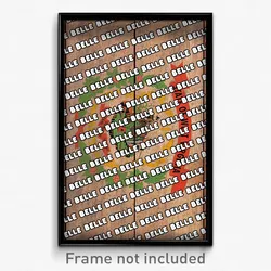 Belle West Virginia Poster (WV City Souvenir 11x17 Town Print)