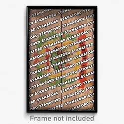 Stanaford West Virginia Poster (WV City Souvenir 11x17 Town Print)