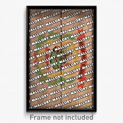 Mallory West Virginia Poster (WV City Souvenir 11x17 Town Print)
