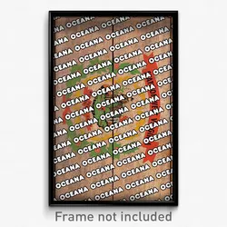 Oceana West Virginia Poster (WV City Souvenir 11x17 Town Print)