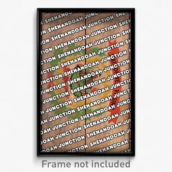 Shenandoah Junction West Virginia Poster (WV City Souvenir 11x17 Town Print)