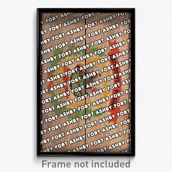 Fort Ashby West Virginia Poster (WV City Souvenir 11x17 Town Print)