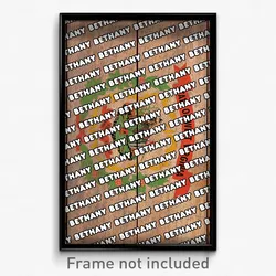 Bethany West Virginia Poster (WV City Souvenir 11x17 Town Print)
