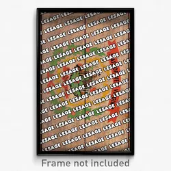 Lesage West Virginia Poster (WV City Souvenir 11x17 Town Print)