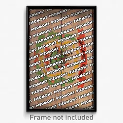 Piedmont West Virginia Poster (WV City Souvenir 11x17 Town Print)