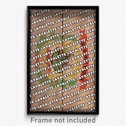 Lavalette West Virginia Poster (WV City Souvenir 11x17 Town Print)