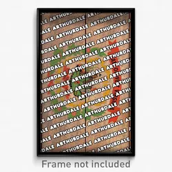 Arthurdale West Virginia Poster (WV City Souvenir 11x17 Town Print)