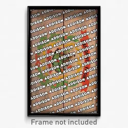 Addison West Virginia Poster (WV City Souvenir 11x17 Town Print)