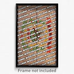 Middlebourne West Virginia Poster (WV City Souvenir 11x17 Town Print)