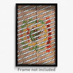 Lumberport West Virginia Poster (WV City Souvenir 11x17 Town Print)