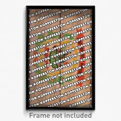 Kopperston West Virginia Poster (WV City Souvenir 11x17 Town Print)