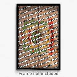 Great Cacapon West Virginia Poster (WV City Souvenir 11x17 Town Print)