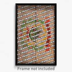 Triadelphia West Virginia Poster (WV City Souvenir 11x17 Town Print)