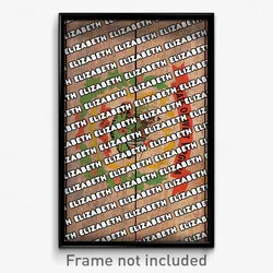 Elizabeth West Virginia Poster (WV City Souvenir 11x17 Town Print)