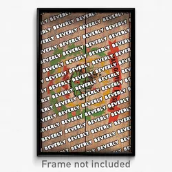 Beverly West Virginia Poster (WV City Souvenir 11x17 Town Print)