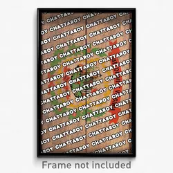 Chattaroy West Virginia Poster (WV City Souvenir 11x17 Town Print)