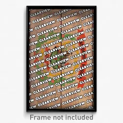 Clearview West Virginia Poster (WV City Souvenir 11x17 Town Print)