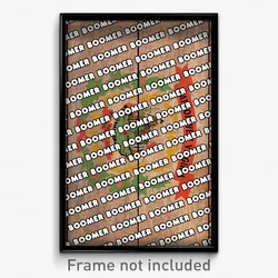 Boomer West Virginia Poster (WV City Souvenir 11x17 Town Print)