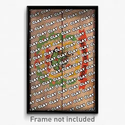 Clay West Virginia Poster (WV City Souvenir 11x17 Town Print)